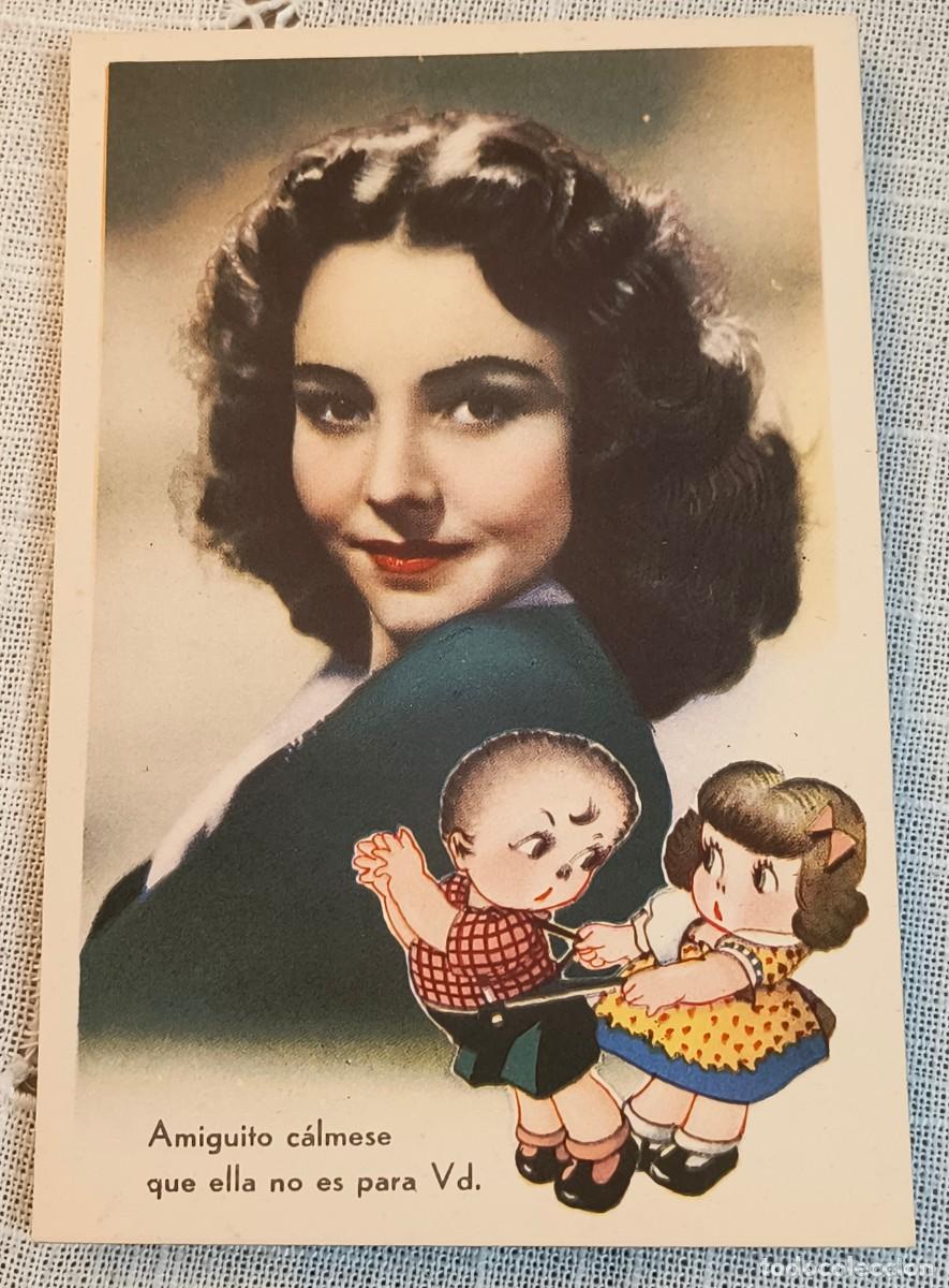 Postales: POSTAL | MUJER JOVEN - SOBE / SERIE G