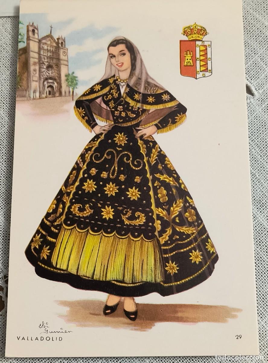 Postales: POSTAL | MUJER CON TRAJE REGIONAL - VALLADOLID #29