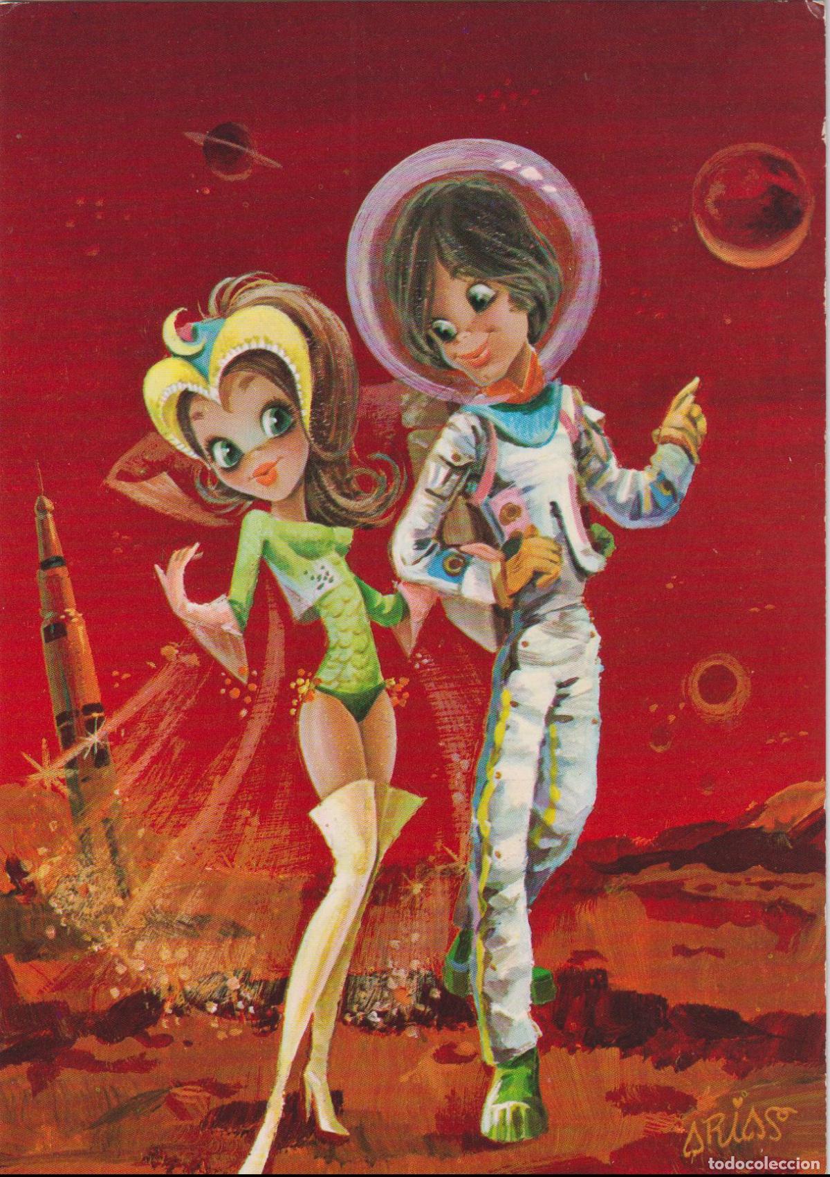 Postales: ILUSTRADOR: ARIAS, ESPACIO ESPACIAL &ndash; EDITA CyZ 7072 &ndash; S/C
