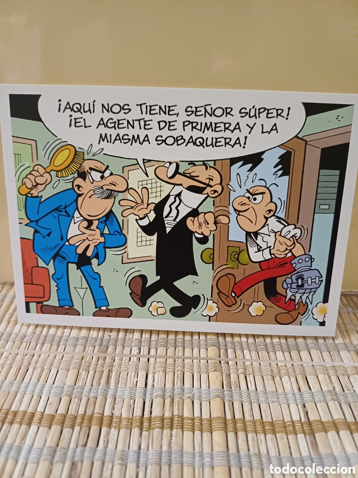 Postales: Tarjeta postal Mortadelo y Filemon