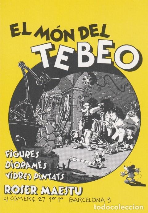 Postales: POSTAL EL MON DEL TEBEO MAX 1982 ZAP STUDIO