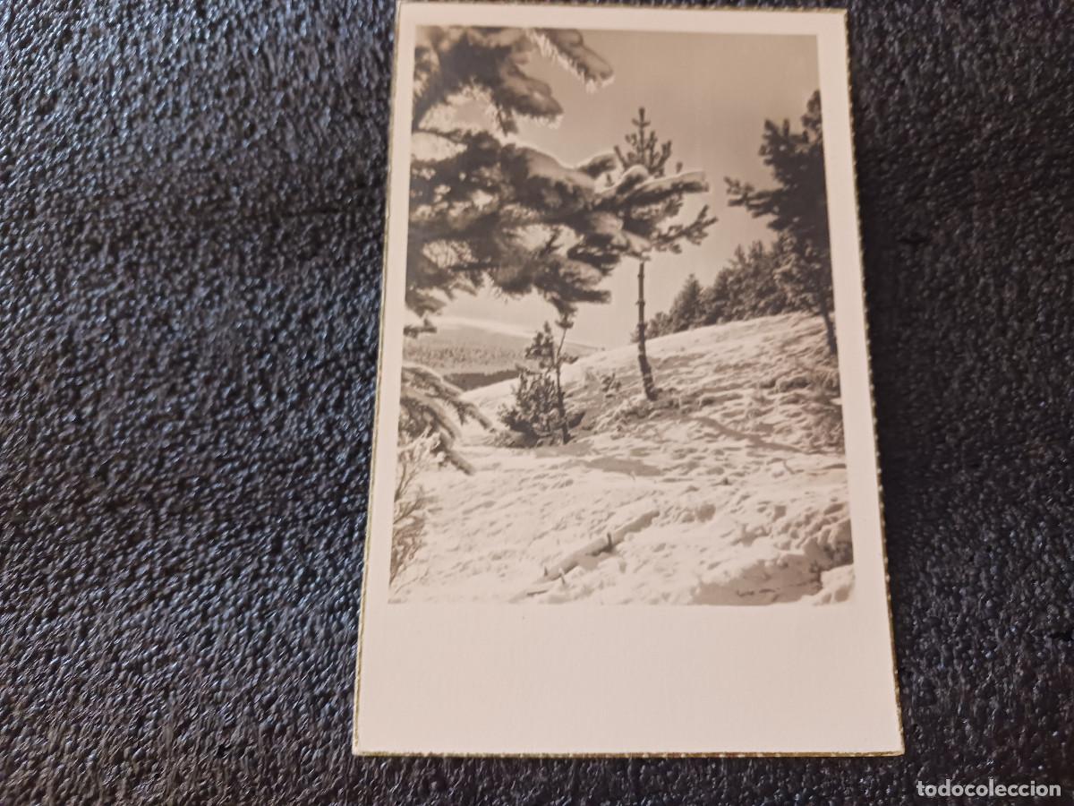Postales: 26 serie maricel, paisaje nevado, escrita 1950