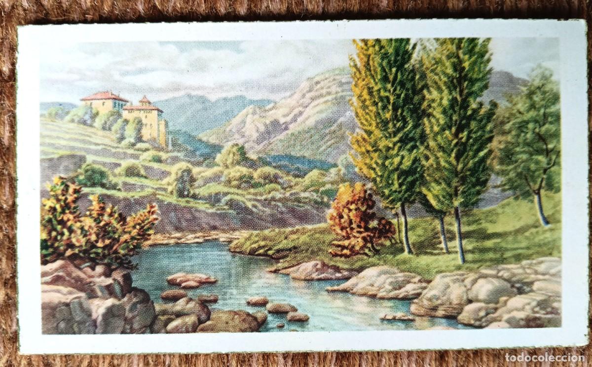 Postales: TARJETA DE FELICITACION DE ONOMASTICA CON PAISAJE