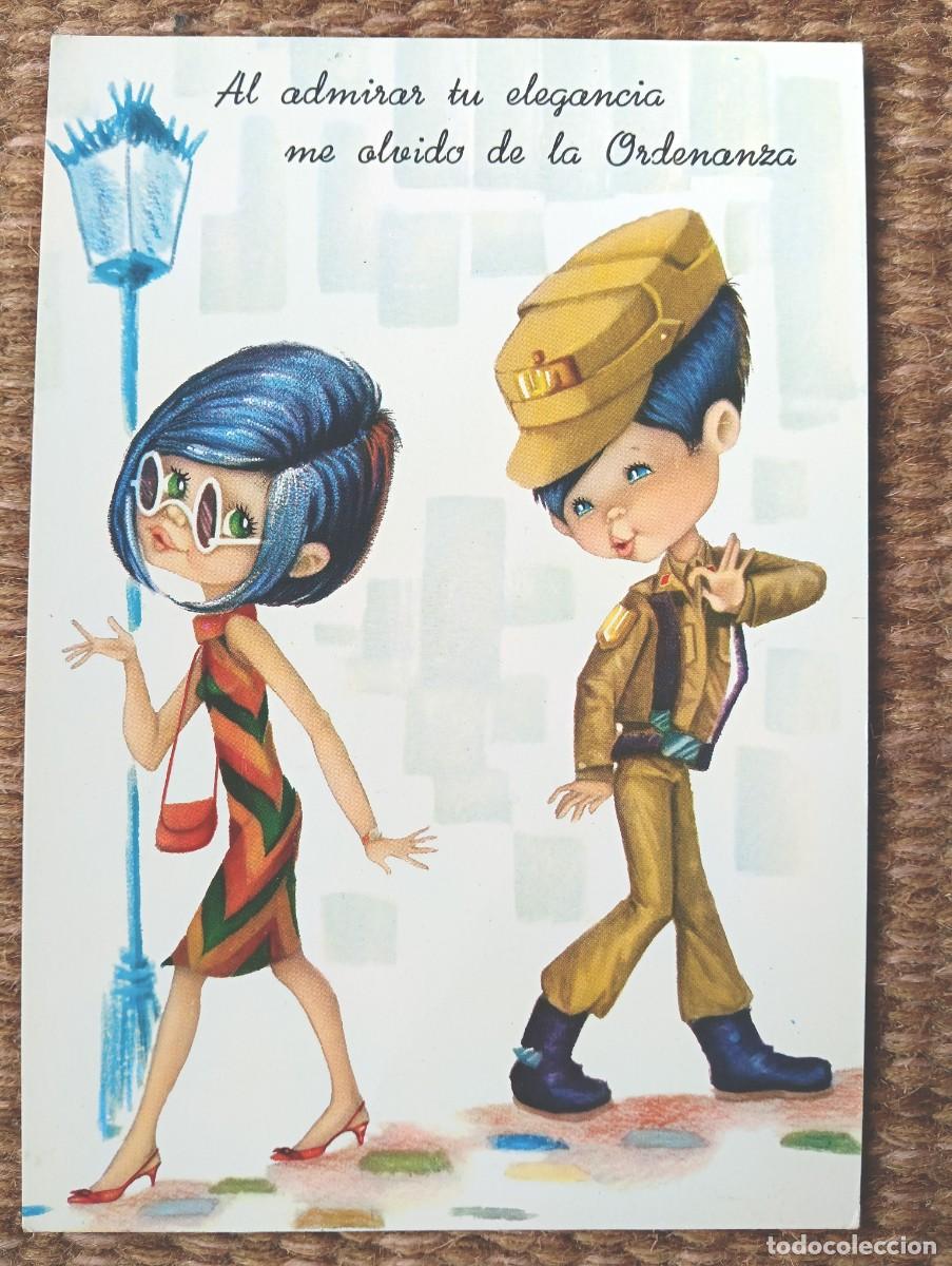 Postales: MILITAR Y NOVIA - ED. C.Y.Z.
