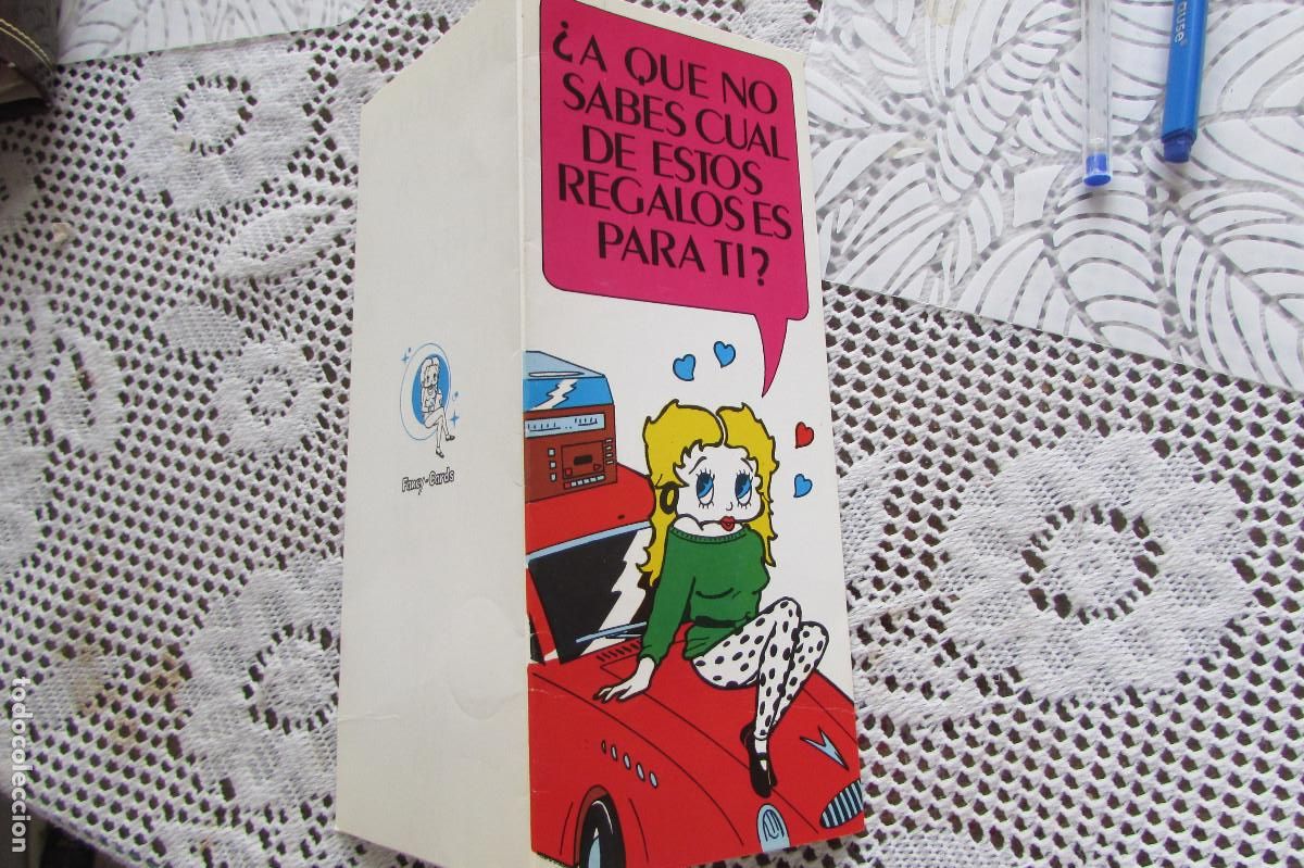 Postales: TARJETA FELICITACION ESCRITA FANCY-CARDS