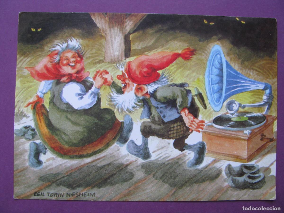 Postales: POSTAL DE IL. EGIL TORIN NAESHEIM. GNOMOS. ED. MITTET 134/531 C. NORUEGA