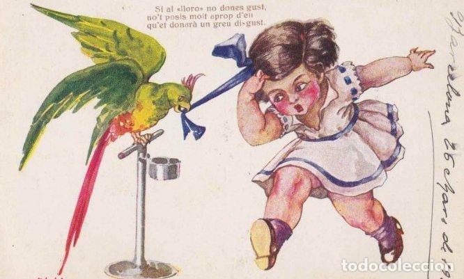 Postais: SI AL LLORO NO... NUM. 1306 TRAVESURAS INFANTILES. HCMS. EDICIONES VICTORIA N. COLL SALIERI. A&Ntilde;OS 30
