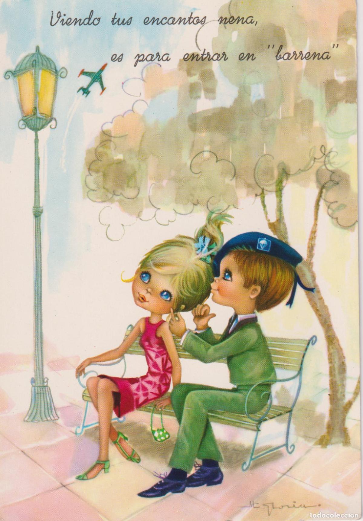 Postales: ILUSTRADOR: M&ordf; GLORIA, TUS ENCANTOS &ndash; EDITA CyZ 6806 &ndash; ESCRITA