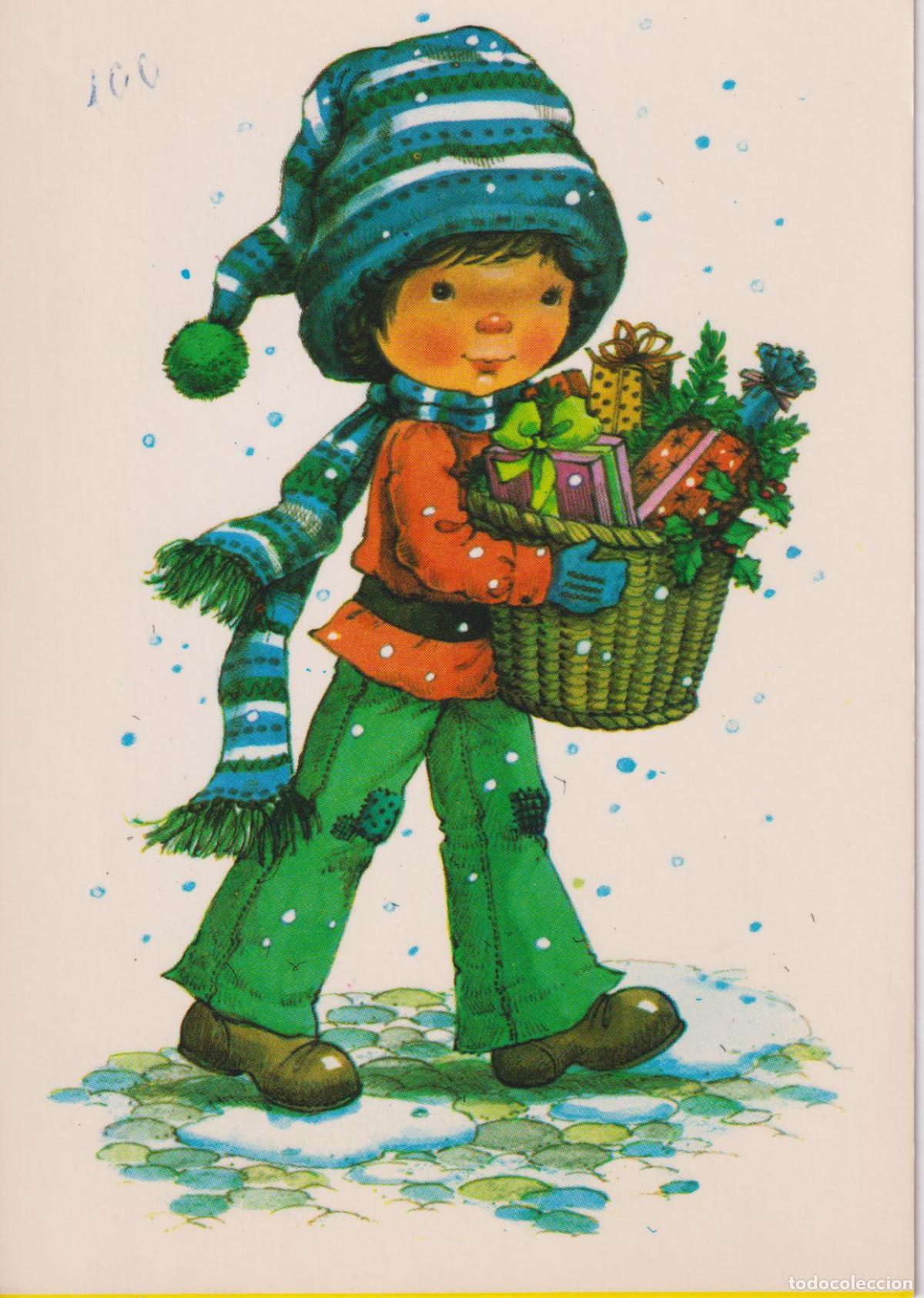 Postales: ILUSTRADOR: DESCONOCIDO, MOTIVO NAVIDE&Ntilde;O &ndash; COLECCION PERLA 302/3 &ndash; S/C