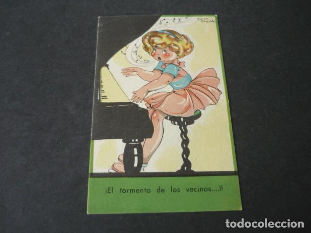 Cartoline: POSTAL MARI PEPA MARIA CLARET ILUSTRADORA SERIE T N&ordm; 4