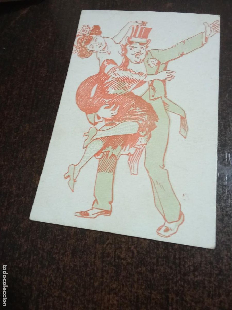 Postales: Postal con ilustracion de Toulouse-Latrec.