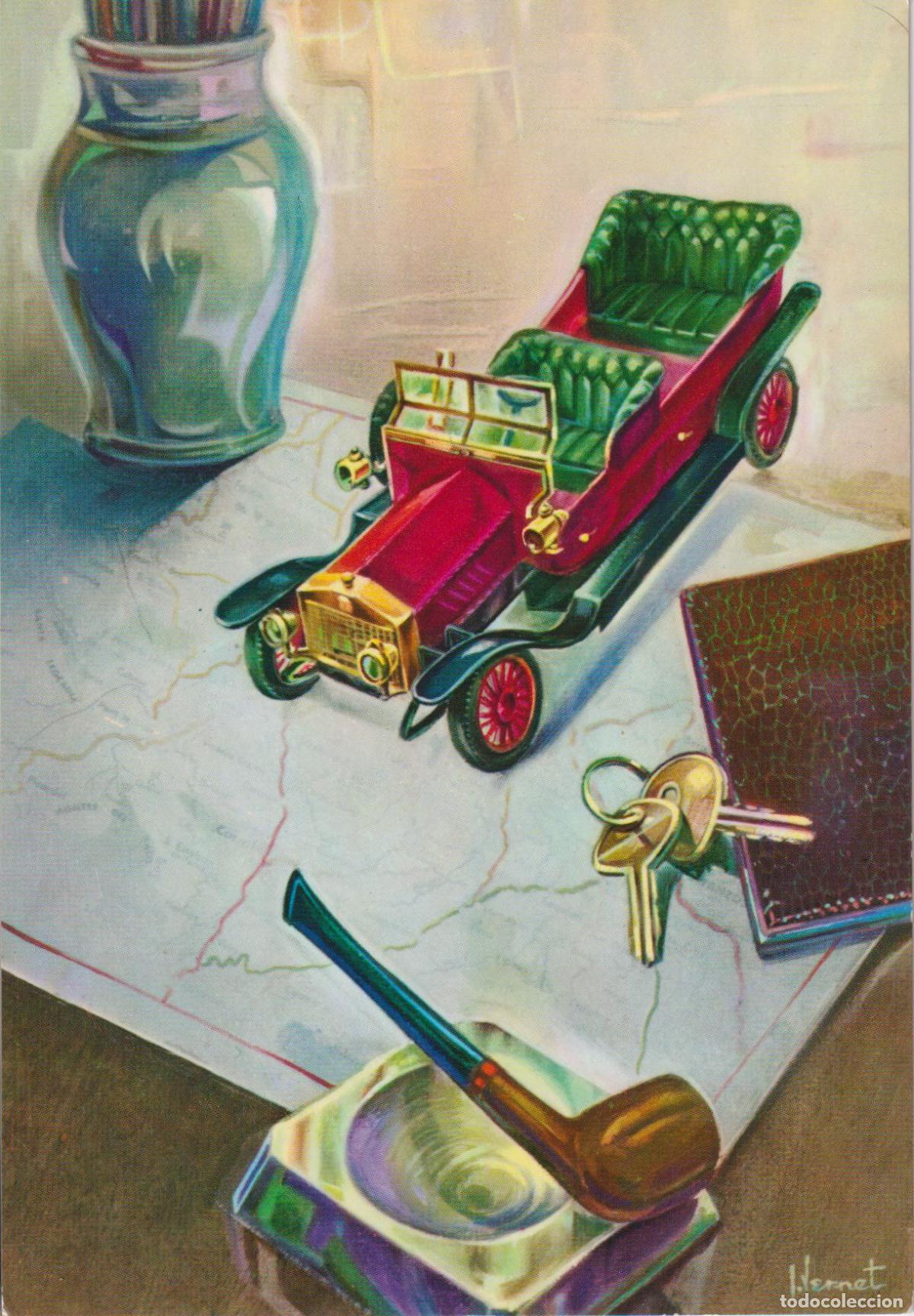 Postales: ILUSTRADOR: I VERNET, ESCRITORIO &ndash; EDITA CyZ 6670 &ndash; ESCRITA