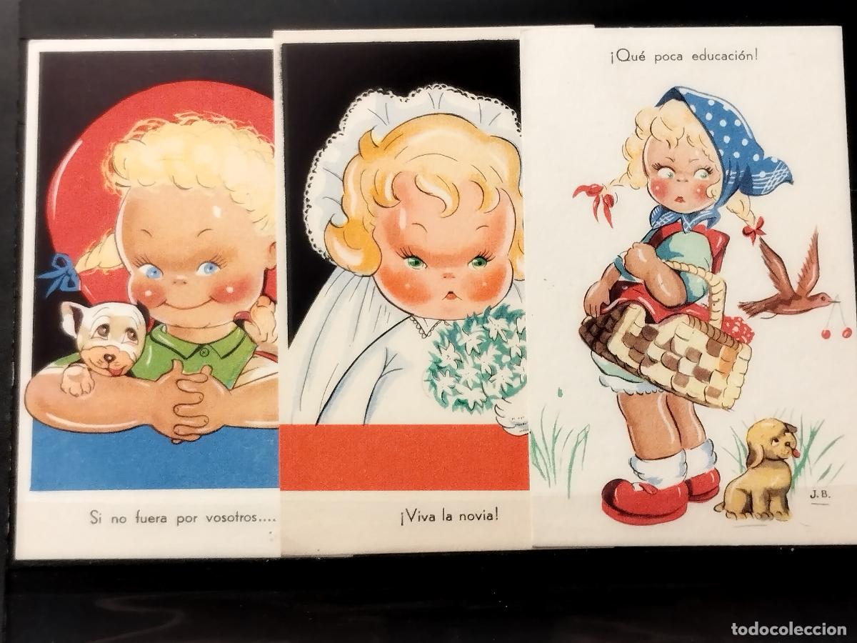 Postales: SEV. CONJUNTO DE 29 POSTALES. FIRMADAS J.B. CARICATURAS INFANTILES. VER FOTOS