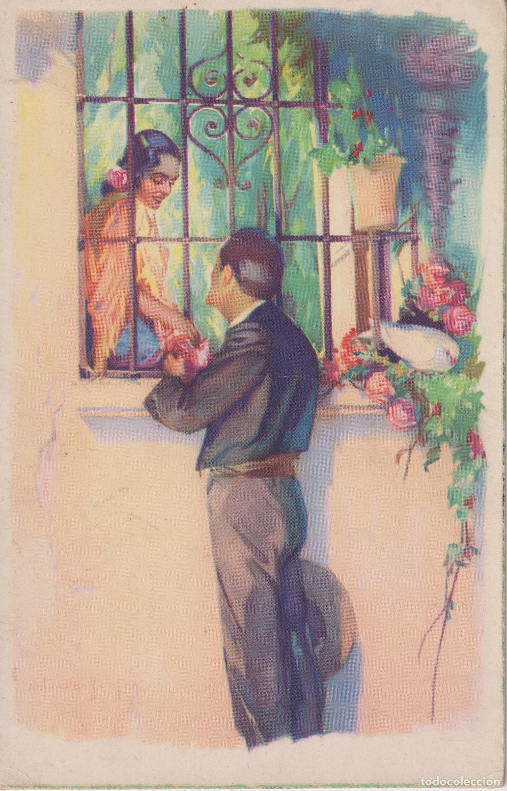 Postales: ILUSTRADOR: ARTURO BALLESTER, ANDALUCIA EL CORTEJO - JDP 2700 - S/C