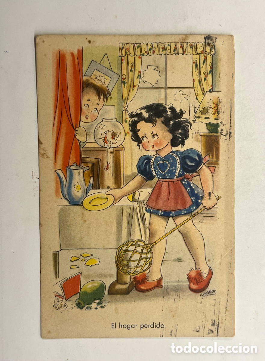Postales: DIBUJOS Y CARICATURAS Postal ilustrada por Bombon. Editorial Artigas. Serie 81, &Eacute;xitos..