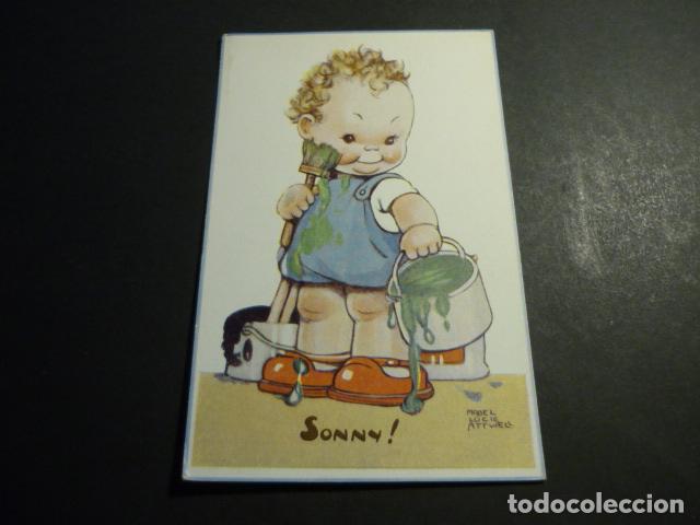 Postales: NI&Ntilde;O PINTOR POSTAL COMICA ILUSTRADA