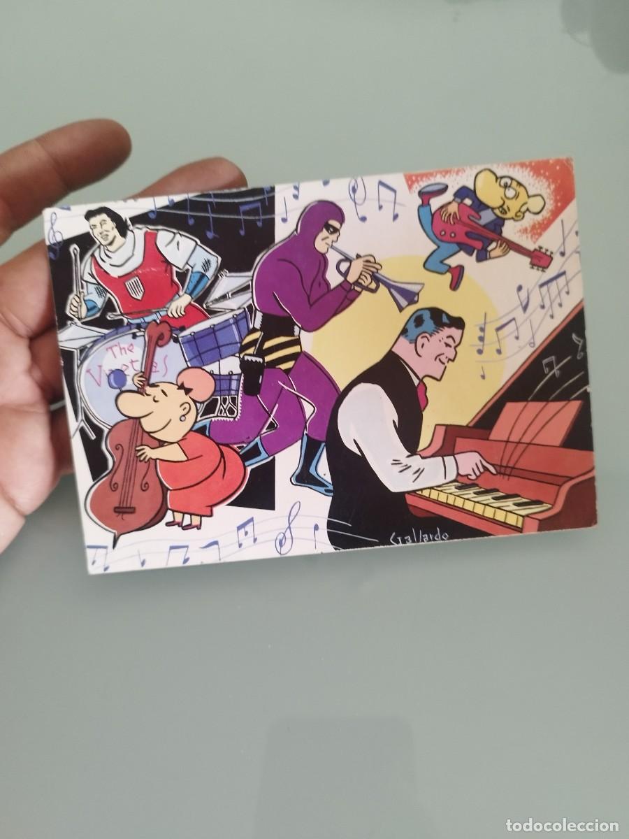 Postales: Tarjeta Festa del C&ograve;mic, organizada por la Associaci&oacute; Professional del C&ograve;mic en discoteca Zeleste