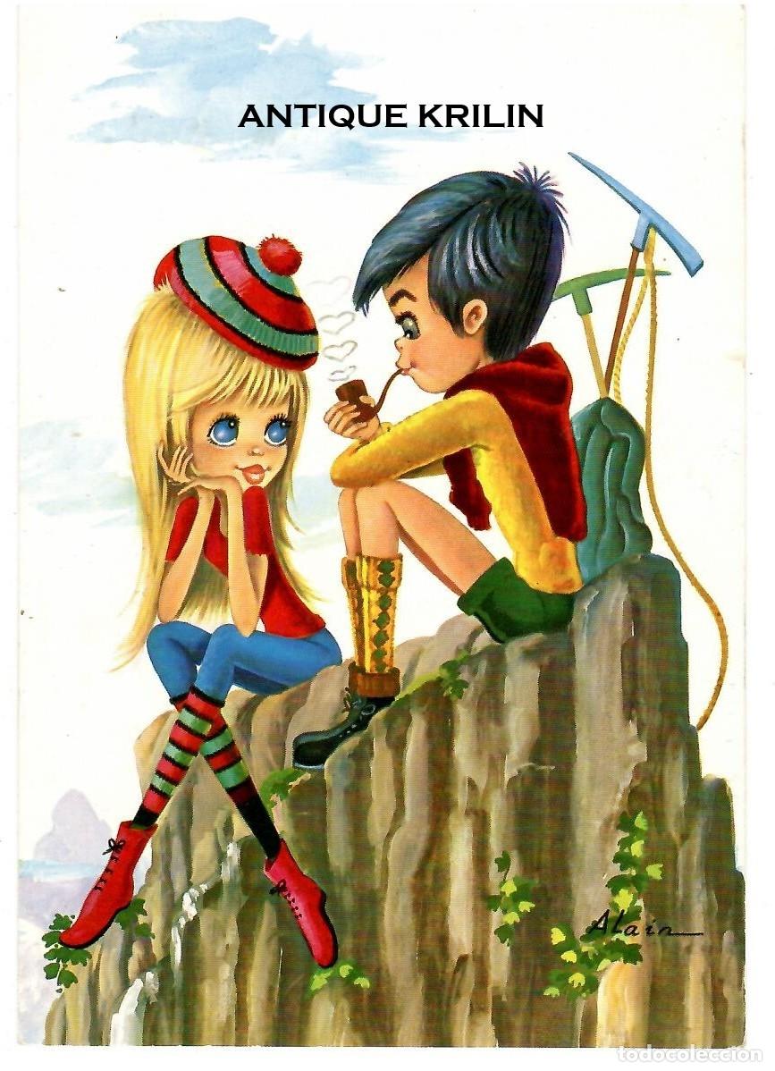 Postales: POSTAL EDICION CYZ SERIE 6944 / ILUSTRA ALAIN / FRANQUEADA