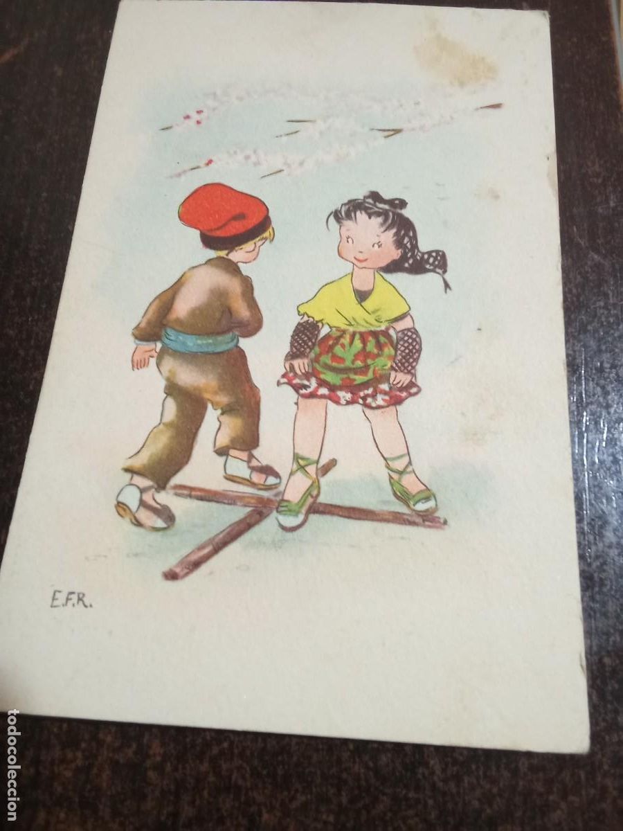 Postales: Postal C, M B .Serie 86.Ilustrada por E. F.R.