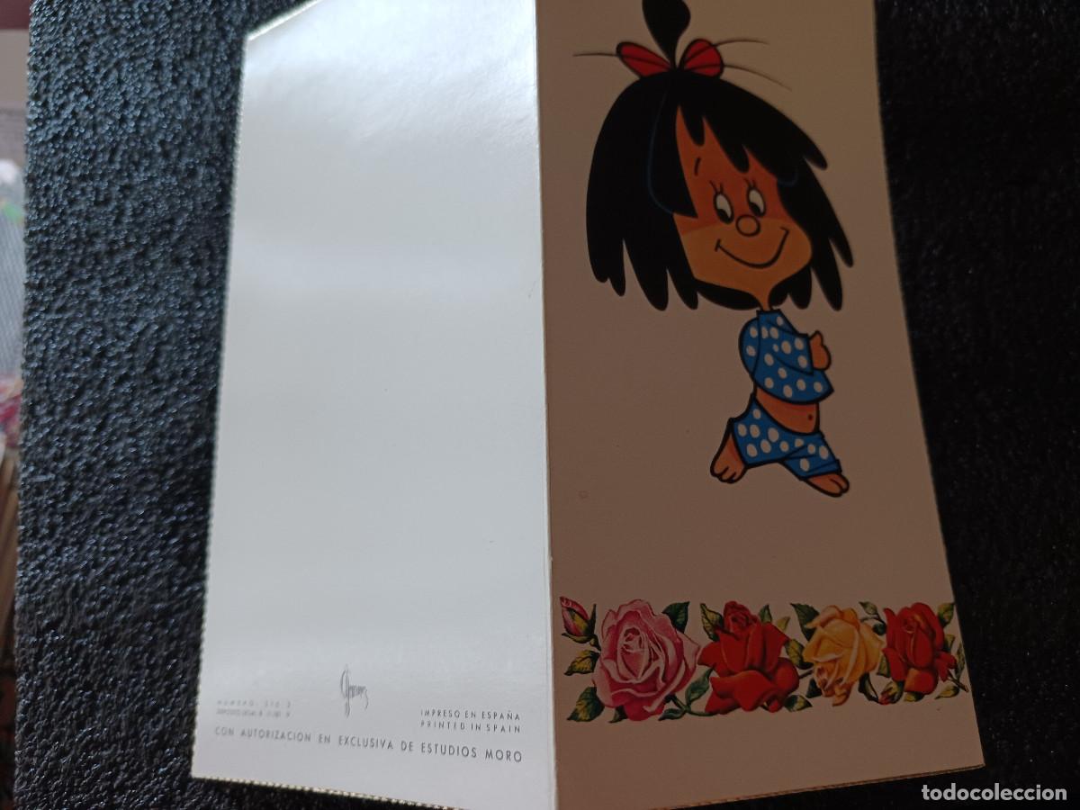 Postales: diptico de Cleo, de la familia telerin, con autorizacion de estudios moro, escrita