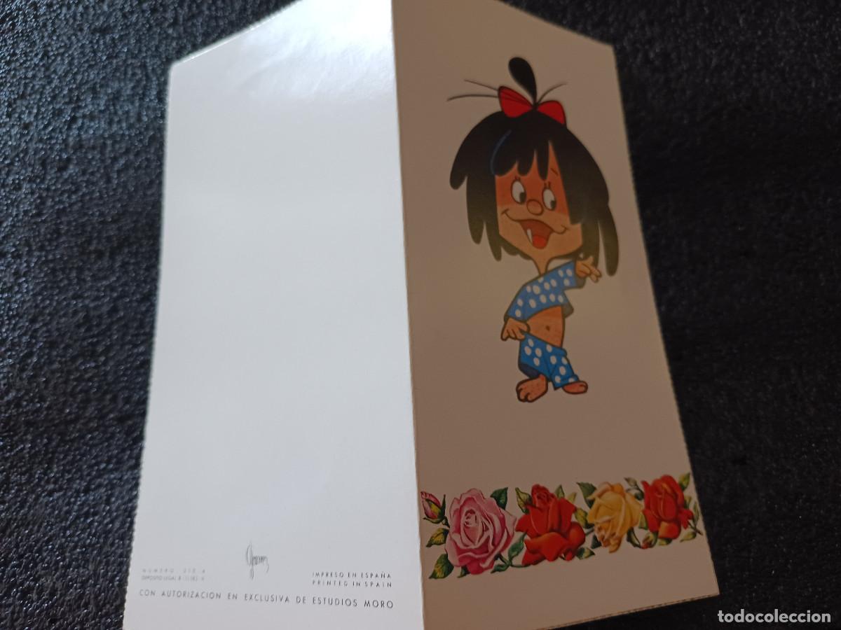 Postales: diptico de Cleo, de la familia telerin, con autorizacion de estudios moro, escrita