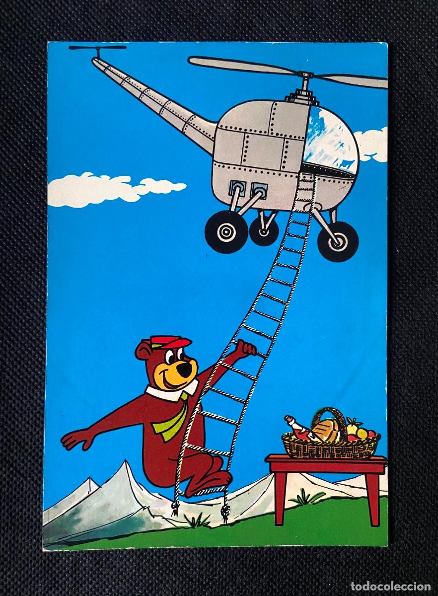Postales: ANTIGUA POSTAL &ldquo; OSO YOGI &ldquo; OSO YOGUI HANNA BARBERA TARJE FHER 1965