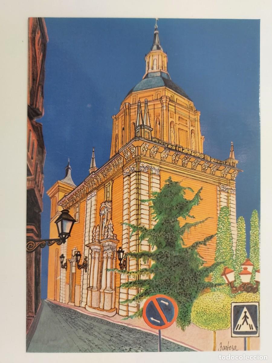 Postkarten: POSTAL ILUSTRADOR JUSTO BARBOZA. MADRID CAPILLA DEL OBISPO. 1982. SIN CIRCULAR