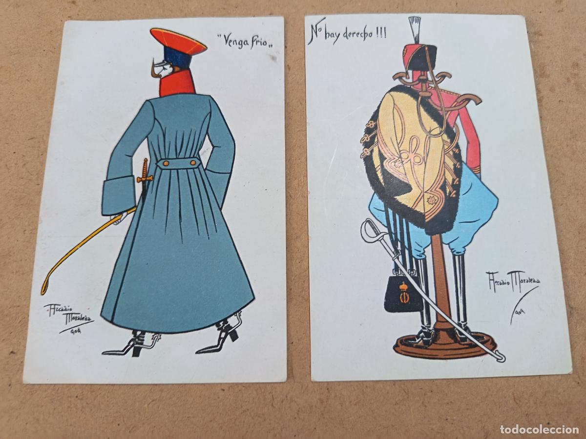 Postales: LOTE DE 5 POSTALES ILUSTRADAS POR ARCADIO MORALEDA. JOSE BLASS Y CIA.