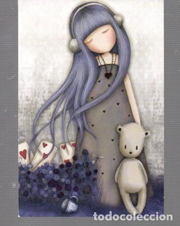 Postales: CROMO DE BINDER LINDAS MU&Ntilde;ECAS N&ordm; 14 - 29 - 35 - 44