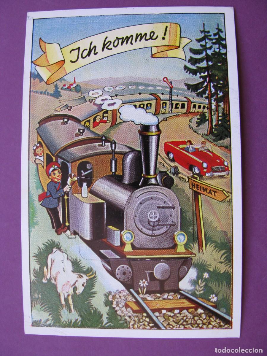 Postales: POSTAL DE ALEMANIA. CON COMPARTIMIENTO DE PUBLICIDAD. WILLINGEN WALDECK.