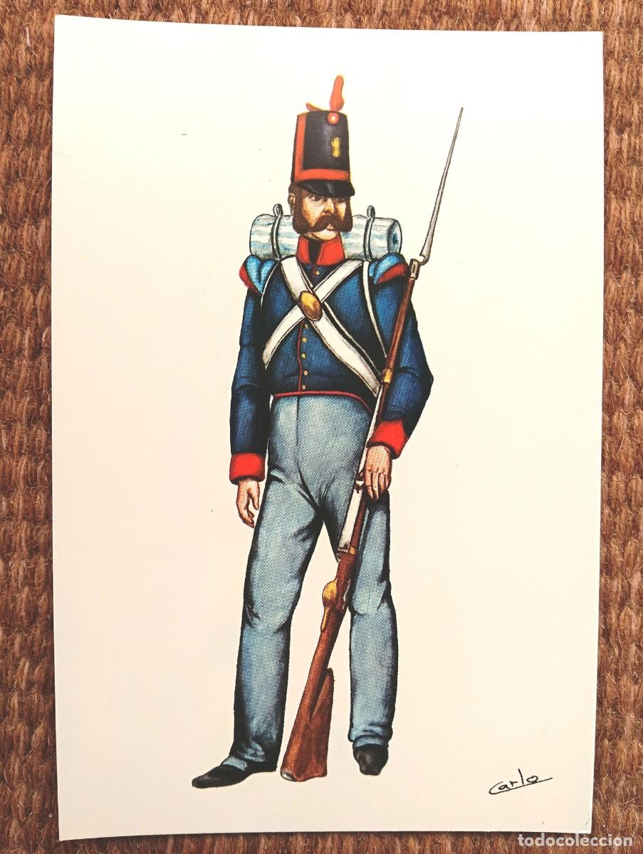 Postales: EJERCITO ESPA&Ntilde;OL - REGIMIENTO DEL REY N&ordm; 1 - 1812 - ED. EDUFRANC