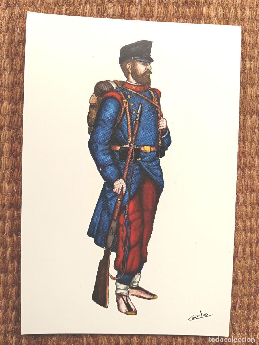 Postales: EJERCITO ESPA&Ntilde;OL - REGIMIENTO DEL REY N&ordm; 1 - 1890 - ED. EDUFRANC