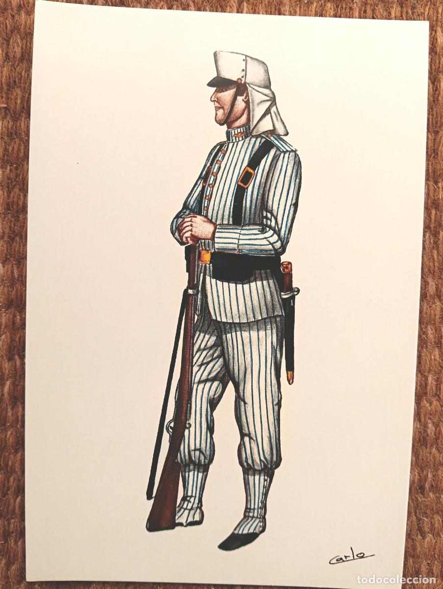 Postales: EJERCITO ESPA&Ntilde;OL - REGIMIENTO DEL REY N&ordm; 1 - 1910 - ED. EDUFRANC