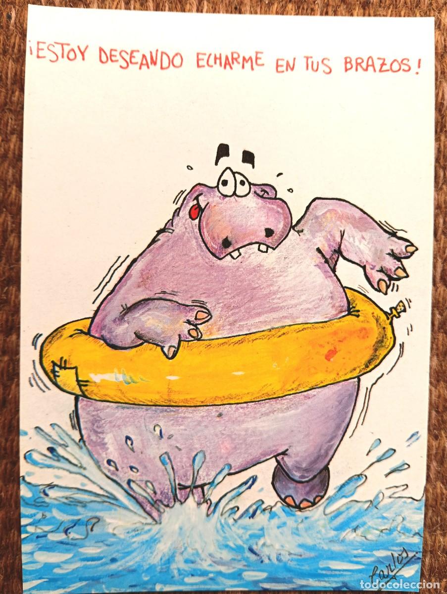 Postales: ESPA&Ntilde;A TE QUIERE - ILUSTRACION CARLOS SANZ DE ANDINO - ED. SLABUFFOS