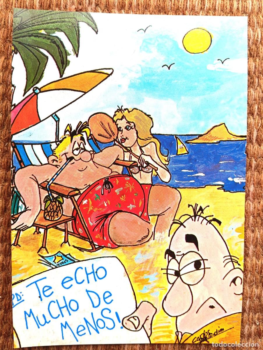 Postales: ESPA&Ntilde;A TE QUIERE - ILUSTRACION CARLOS SANZ DE ANDINO - ED. SLABUFFOS