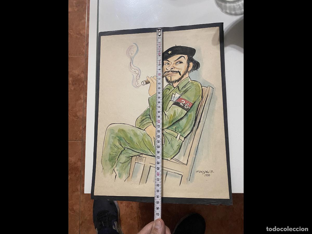 Postales: Conrado Massaguer Che Guevara habana dibujante cubano