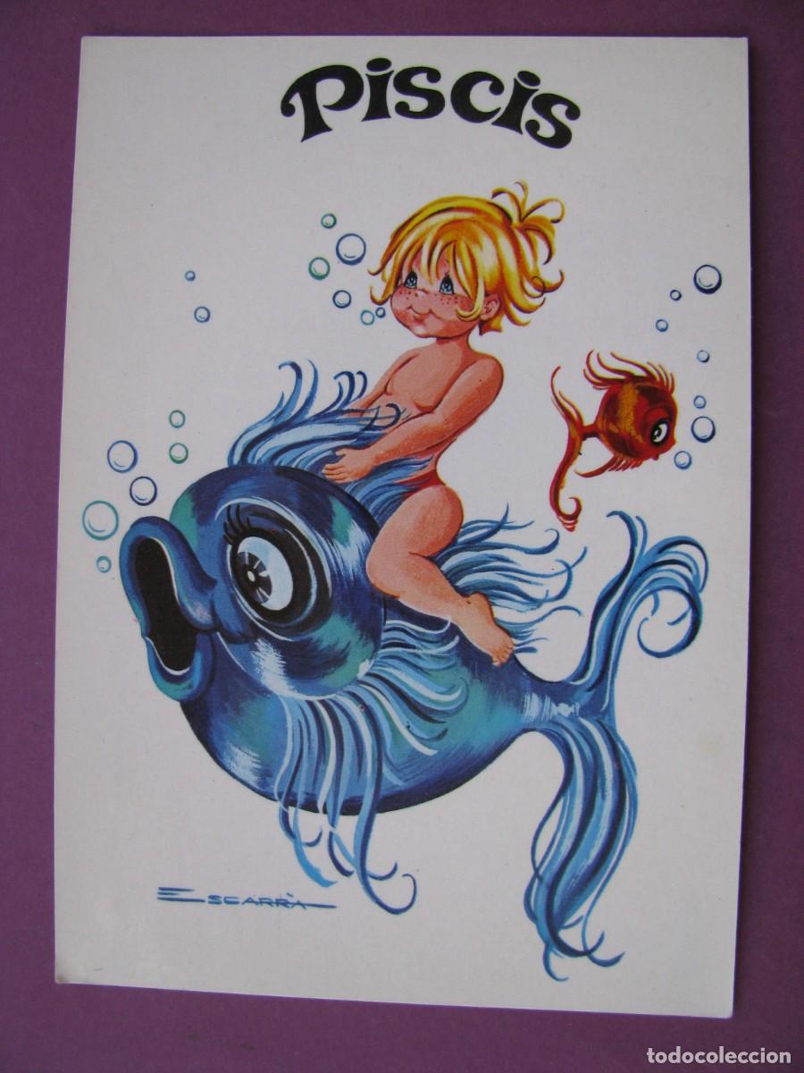 Postales: POSTAL DE IL. ESCARRA. PISCIS. CERBER 3021/2.