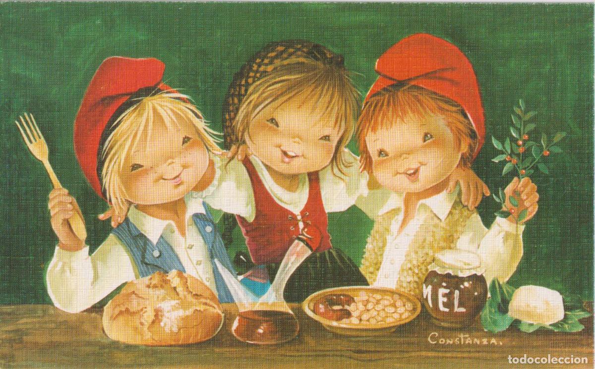 Postales: ILUSTRADOR: CONSTANZA, MOTIVO NAVIDE&Ntilde;O &ndash; EDITA CyZ 695/126C &ndash; ESCRITA (8,3X13,3)