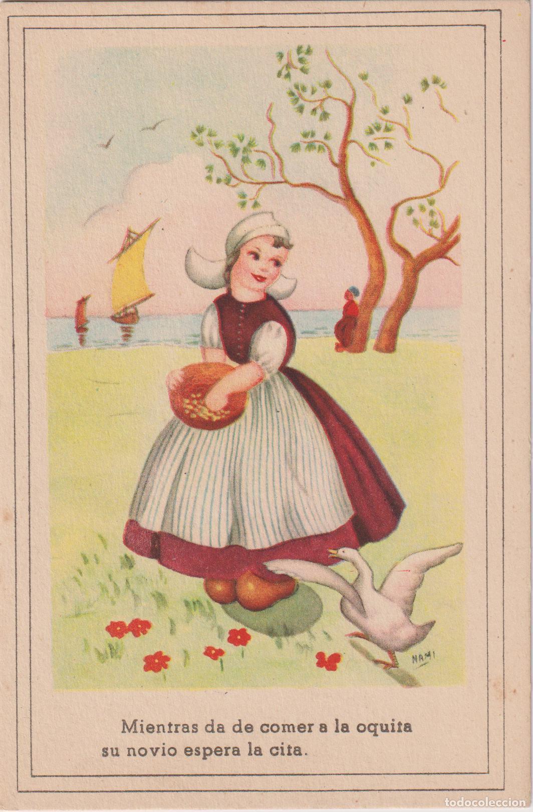 Postcards: ILUSTRADOR: NAMI, DA DE COMER &ndash; EDITA C.M.B. SERIE 109 &ndash; S/C