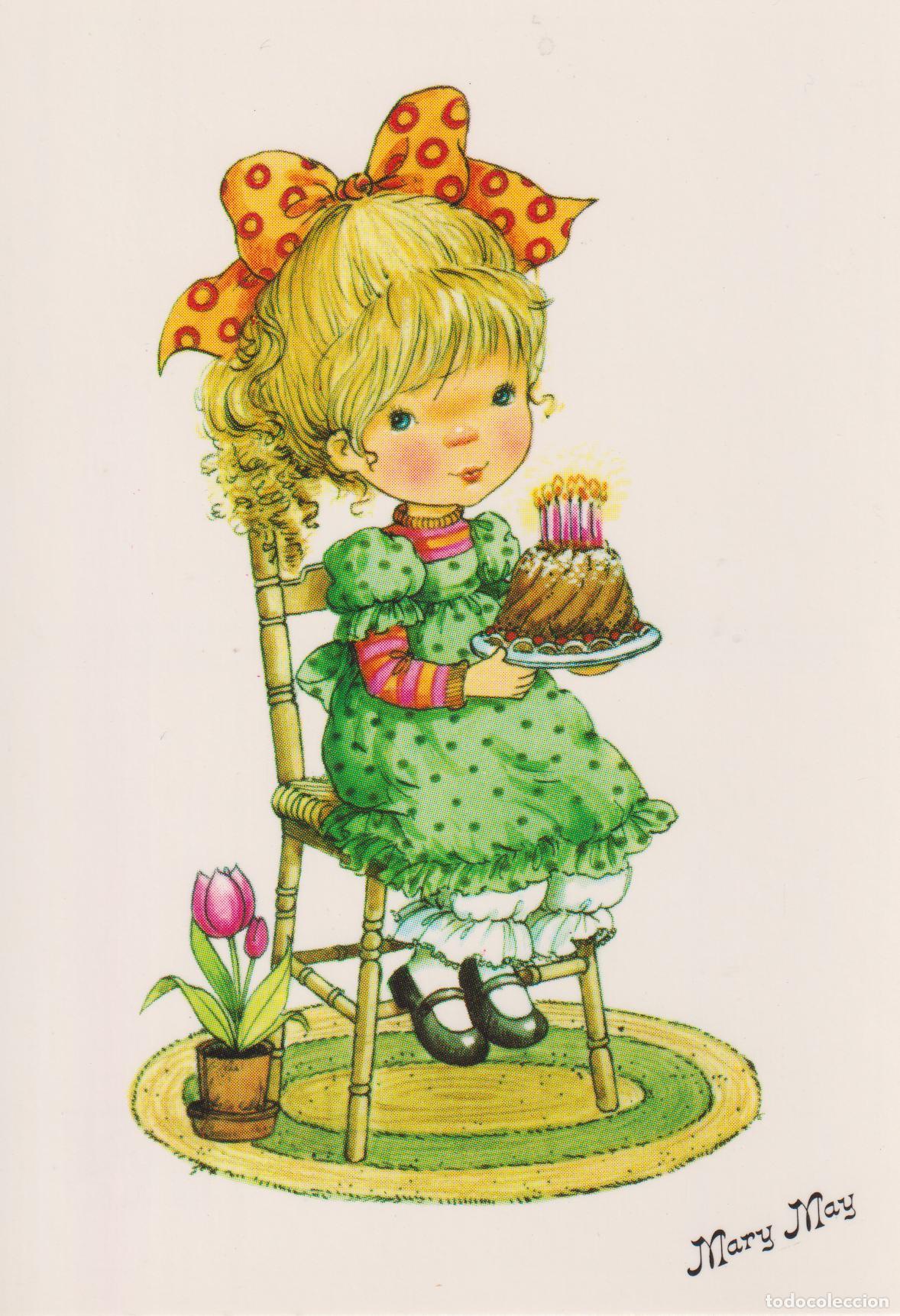 Postales: SERIE MARY MAY, FELIZ CUMPLEA&Ntilde;OS - PAGSA COLECCION PERLA 286/4