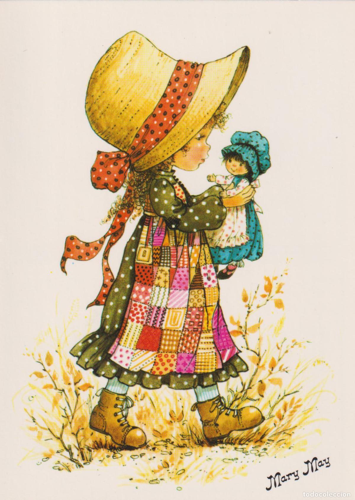 Postales: SERIE MARY MAY, HABLANDO CON LA MU&Ntilde;ECA - PAGSA COLECCION PERLA 286/3 &ndash; S/C