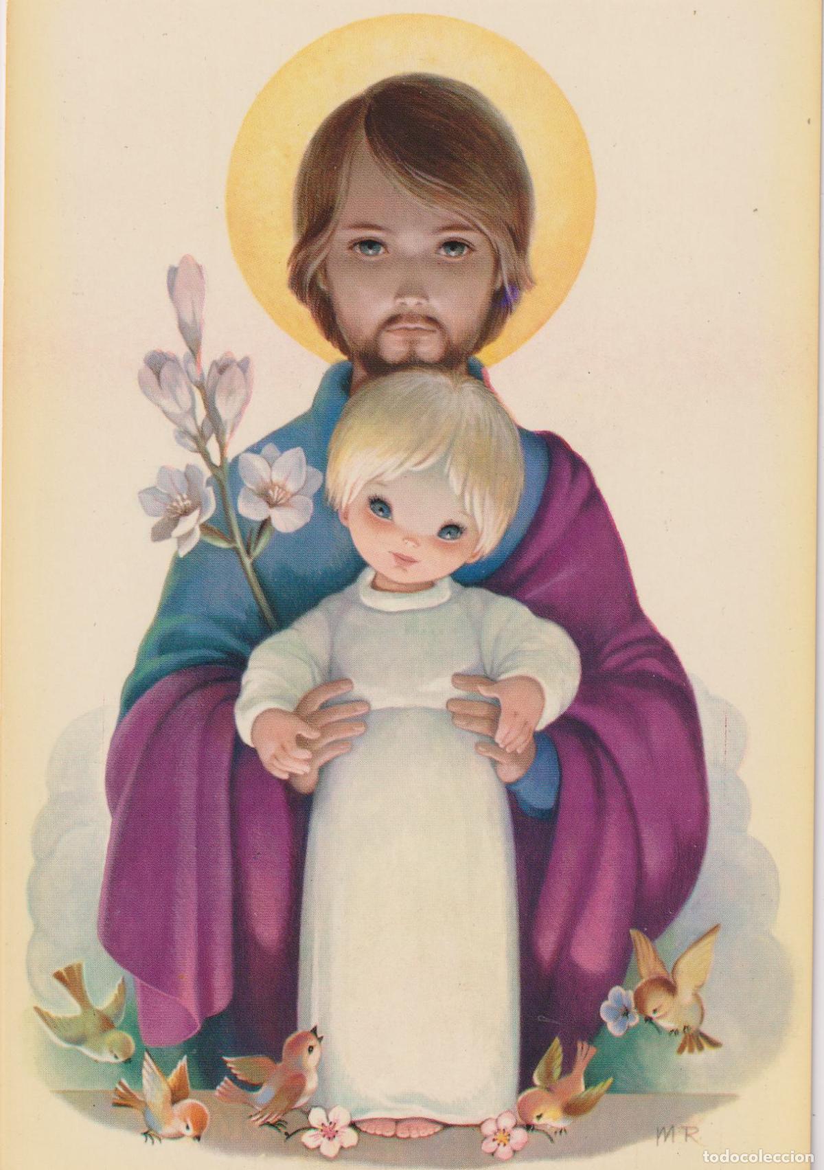 Postales: SANTOS VIRGENES, SAN JOS&Eacute; (ESPOSO DE NTRA. SRA. &ndash; DAMA DEL PARAGUAS 1 &ndash; S/C