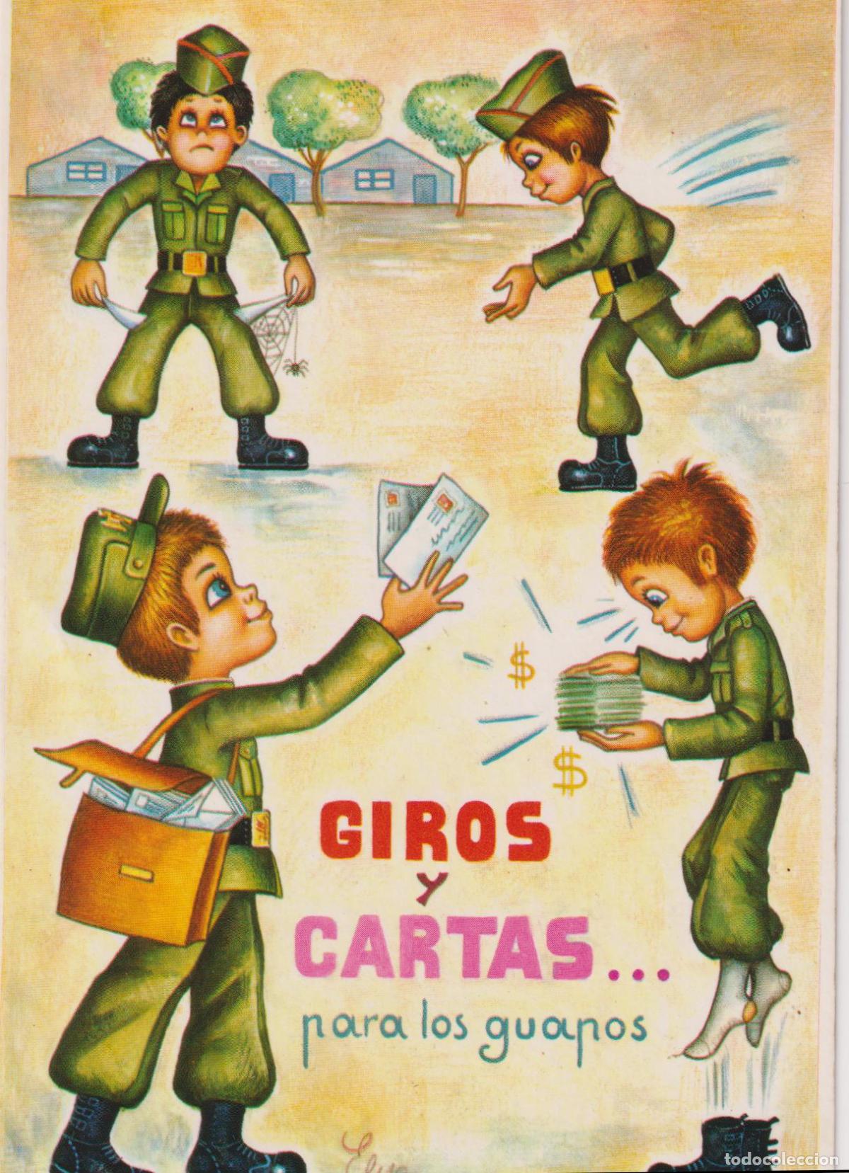 Postales: GIROS Y CARTAS... PARA LOS GUAPOS &ndash; POSTALES VIKINGO 2040/2 &ndash; ESCRITA