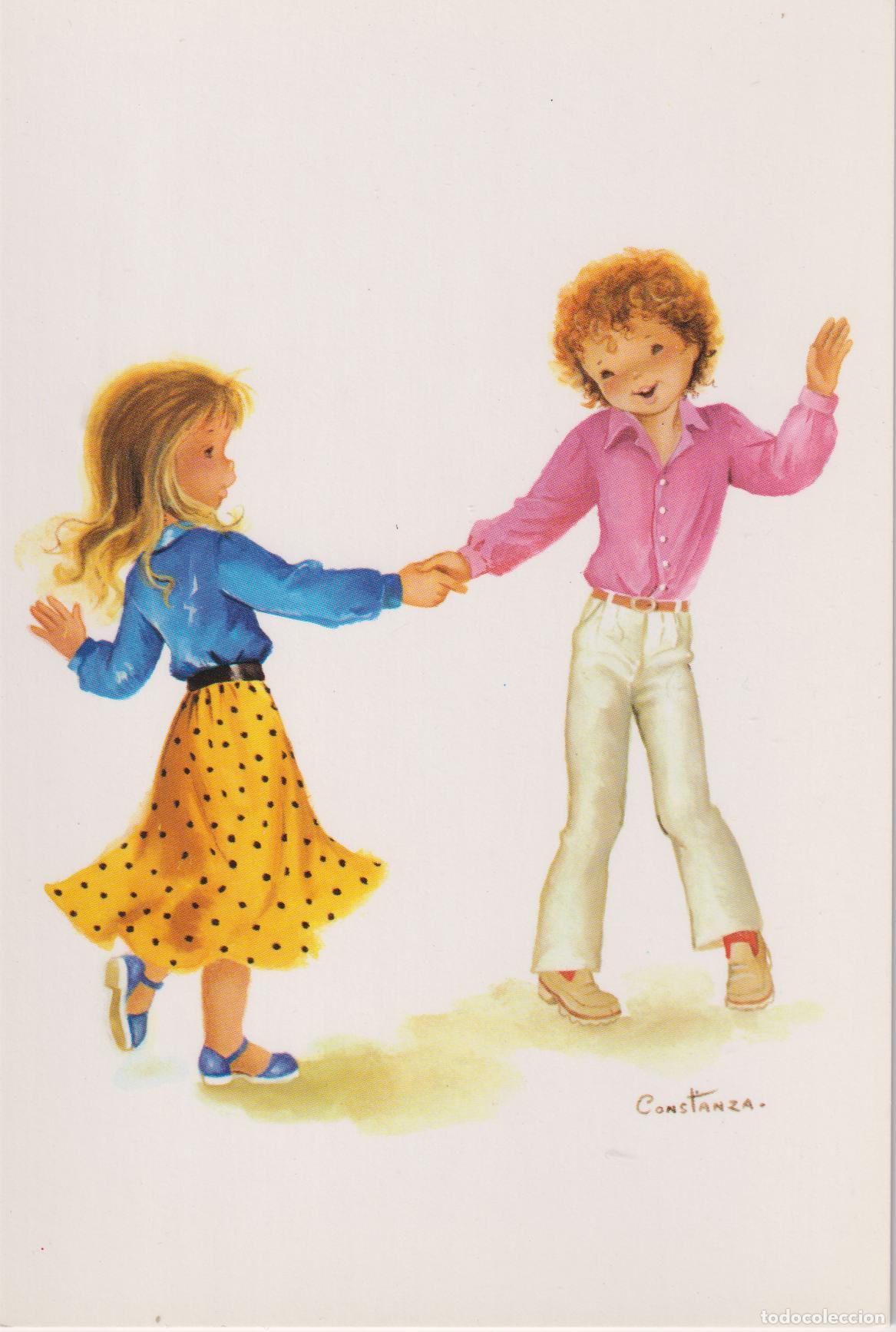 Postales: ILUSTRADOR: CONSTANZA, BAILE &ndash; EDITA CyZ 7957B &ndash; S/C