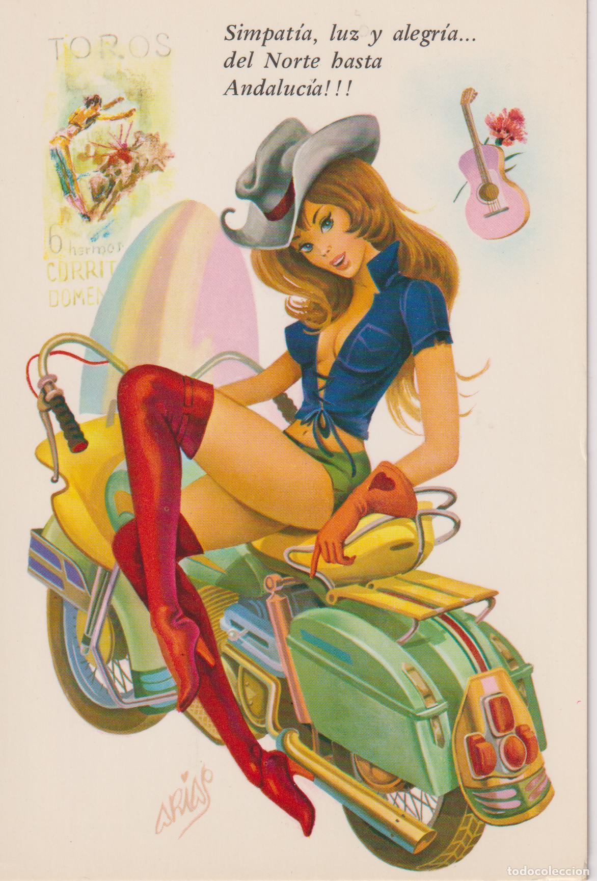 Postales: ILUSTRADOR: ARIAS, SIMPATIA, LUZ Y ALEGRIA &ndash; EDITA CyZ 7698/27B &ndash; S/C