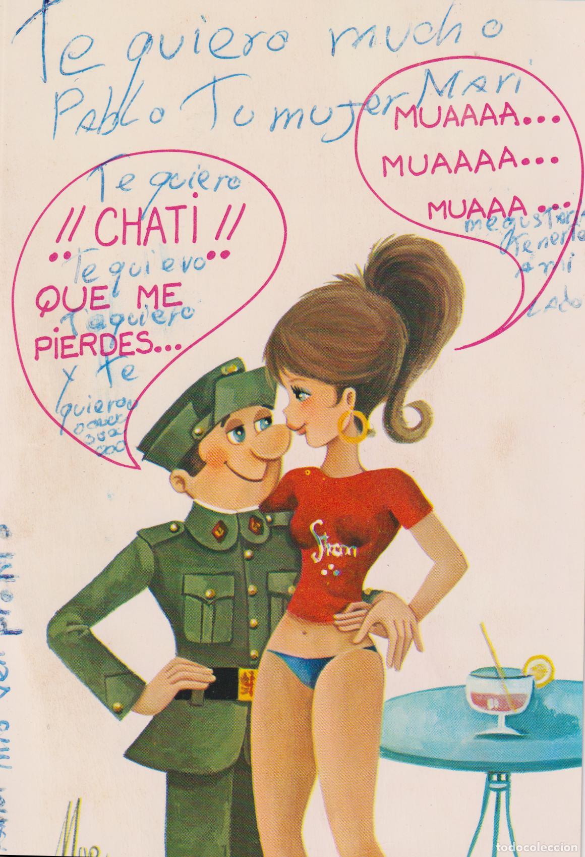 Postales: ILUSTRADOR: MUR, !! CHATI &iexcl;&iexcl; &ndash; EDITA CyZ 7607/29 C &ndash; ESCRITA