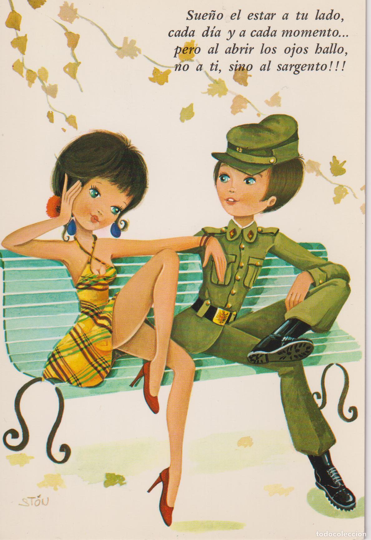 Postales: ILUSTRADOR: STON, SUE&Ntilde;O ESTAR A TU LADO &ndash; EDITA CyZ 7643/29 B &ndash; S/C