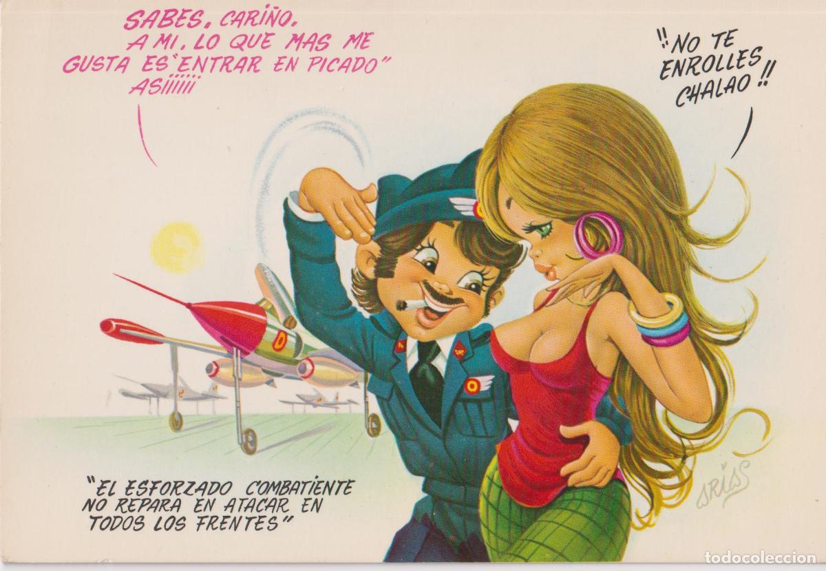 Postales: ILUSTRADOR: ARIAS, NO TE ENROLLES CHALAO &ndash; EDITA CyZ 7697/27B &ndash; S/C