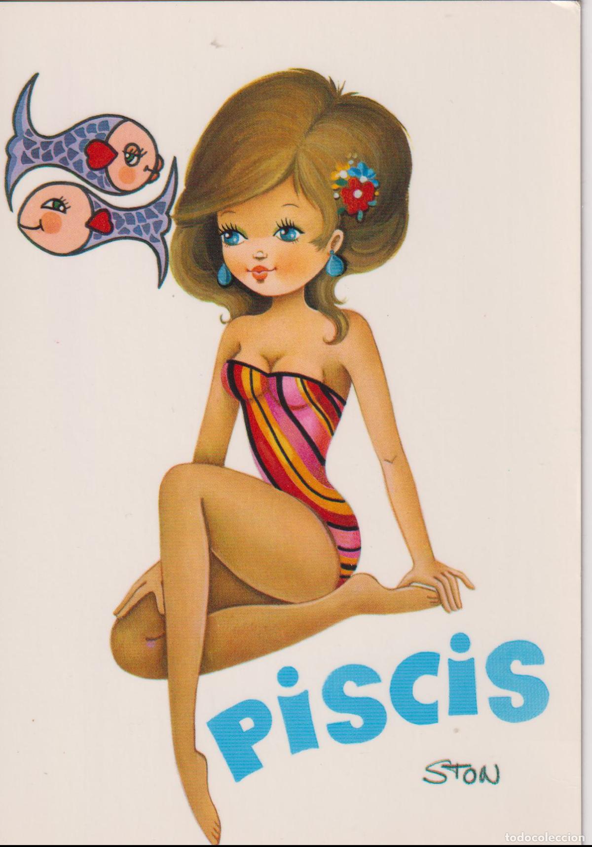 Postales: ILUSTRADOR: STON, PISCIS &ndash; EDITA CyZ 7600/29 D &ndash; S/C