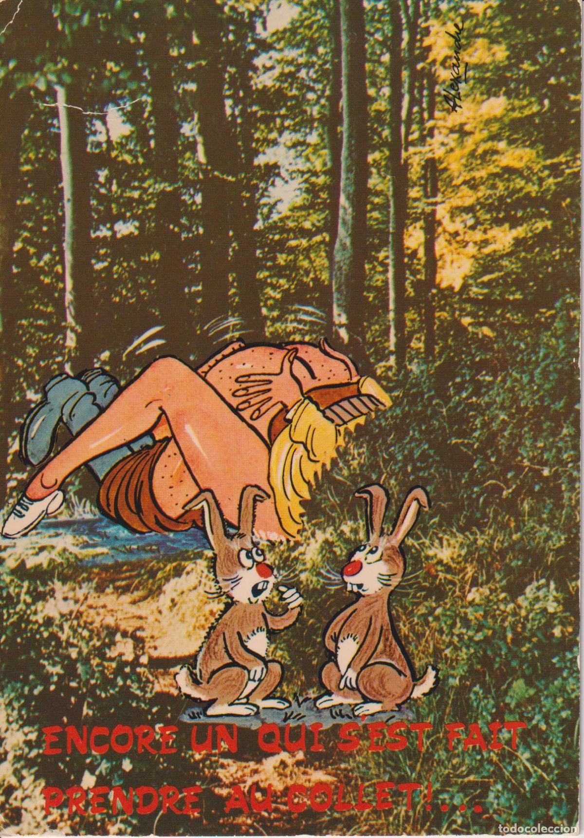 Postales: ILUSTRADOR: ALEXANDRE, SERIE CHASSE &ndash; EDITIONS LINA 819/1 - ESCRITA